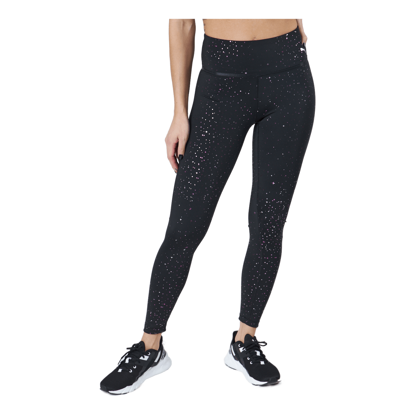 Stardust Crystalline High Wais Puma Black-stardust Print