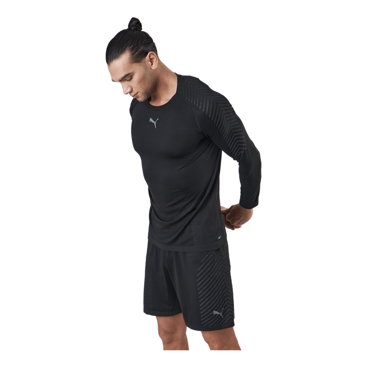 Train Formknit Seamless Ls Tee Puma Black