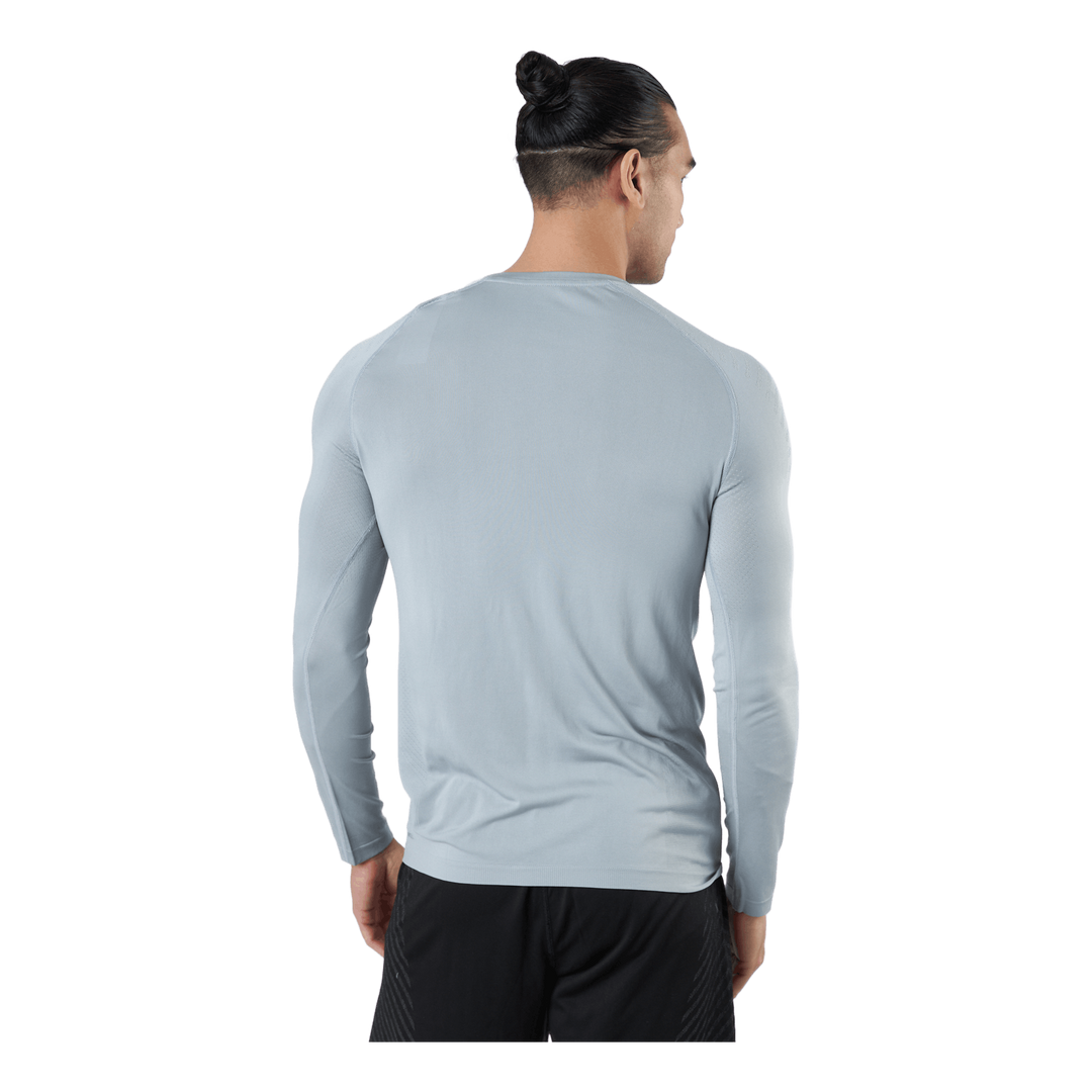 Train Formknit Seamless Ls Tee Medium Gray Heather