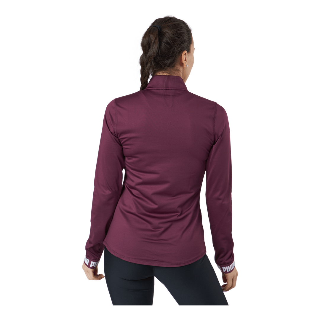 Train Puma Strong 1/4 Zip Grape Wine