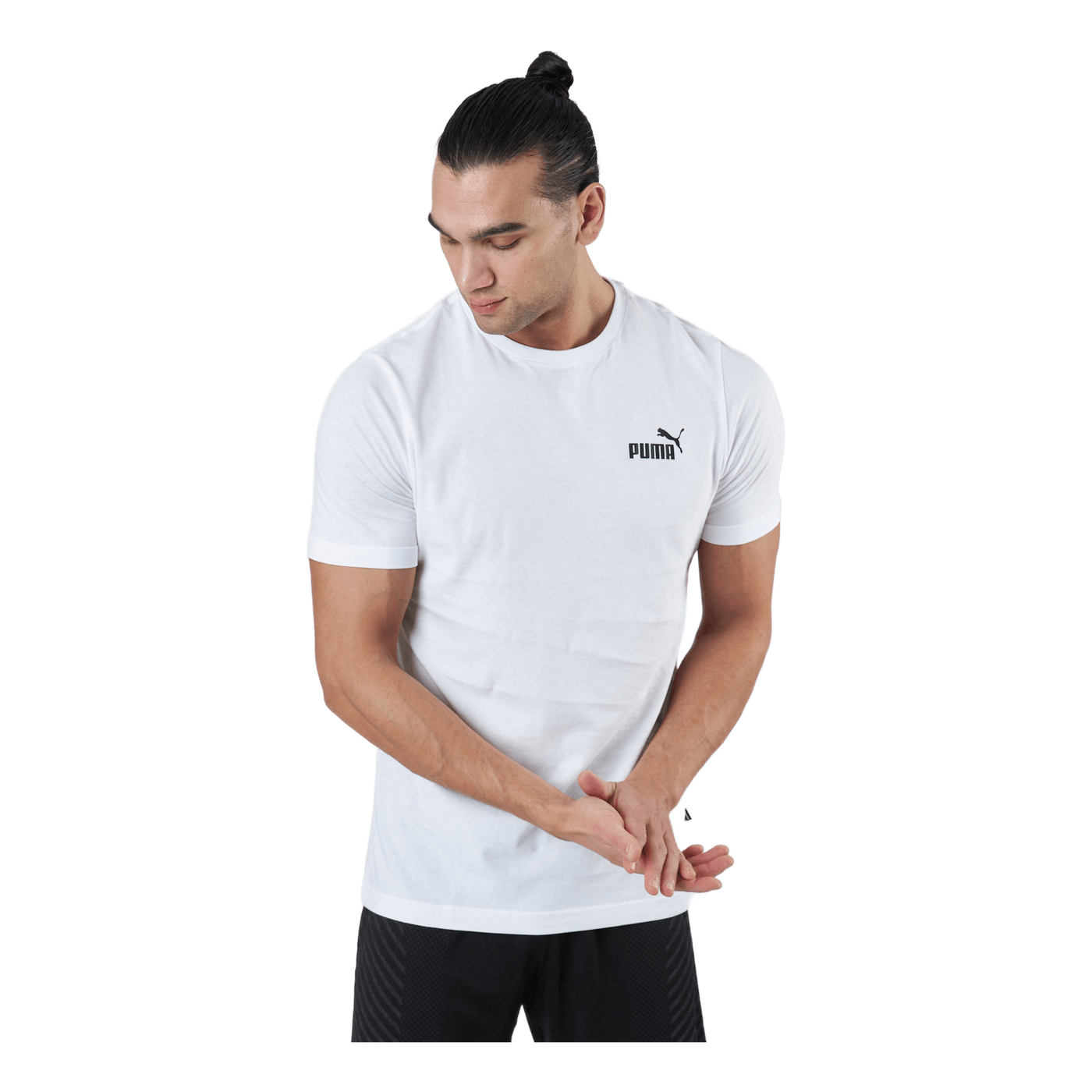 Ess Small Logo Tee Puma White