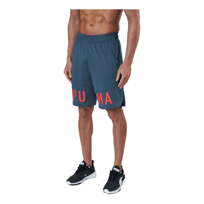 Train Logo 9" Short Dark Slate