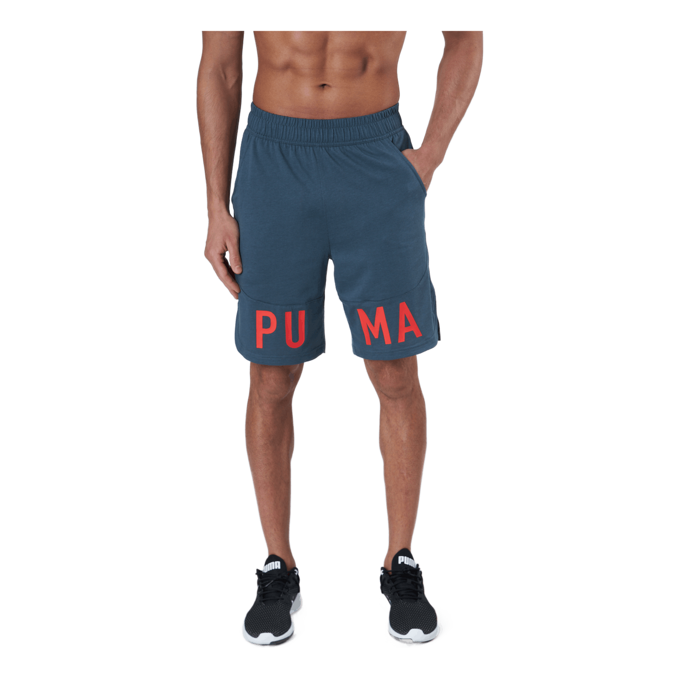 Train Logo 9" Short Dark Slate