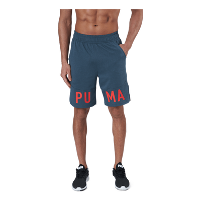 Train Logo 9" Short Dark Slate