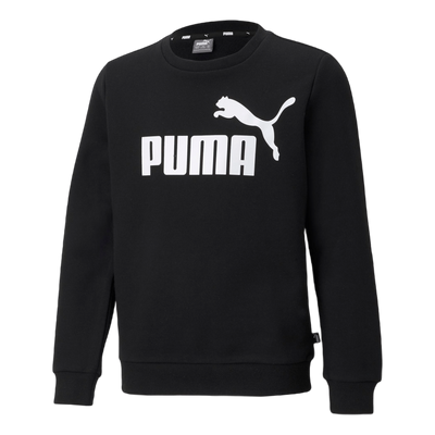 Ess Big Logo Crew Fl B Puma Black