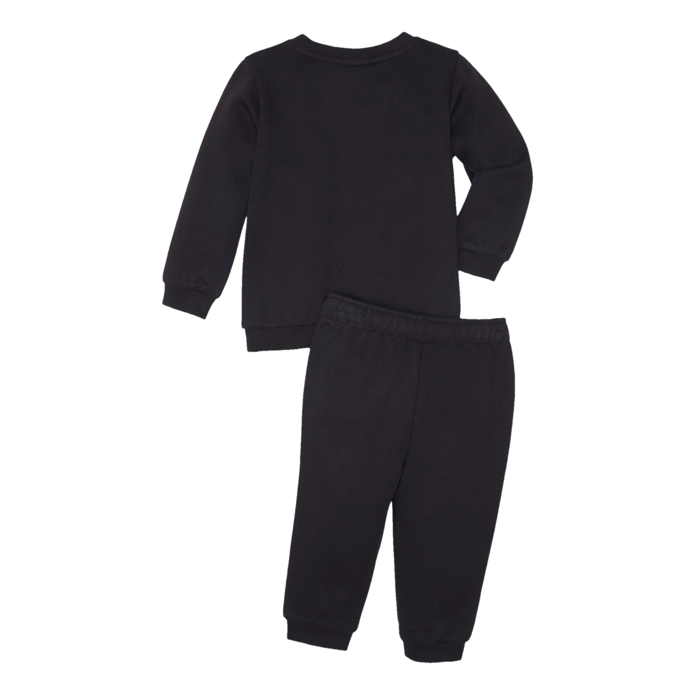 Minicats Ess Crew Jogger Fl Cotton Black