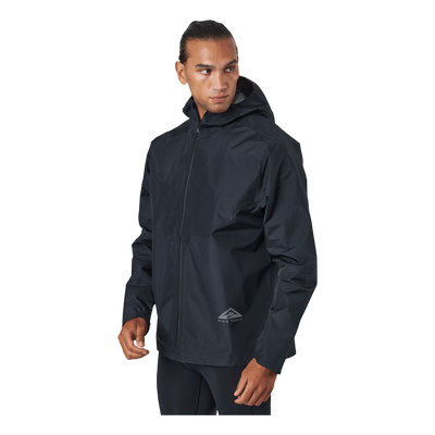 GORE-TEX INFINIUM™ Men's Trail Running Jacket BLACK/DK SMOKE GREY