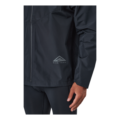 GORE-TEX INFINIUM™ Men's Trail Running Jacket BLACK/DK SMOKE GREY