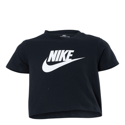 Sportswear Big Kids' (Girls') Cropped T-Shirt BLACK