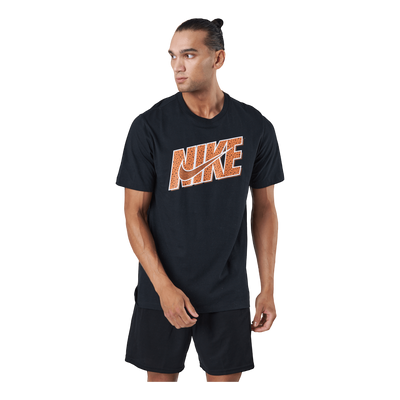 Nike Sportswear Men's T-shirt Black/hot Curry