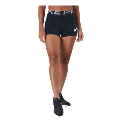 Nike Pro Dri-fit Women's 3" Gr Black/black/white