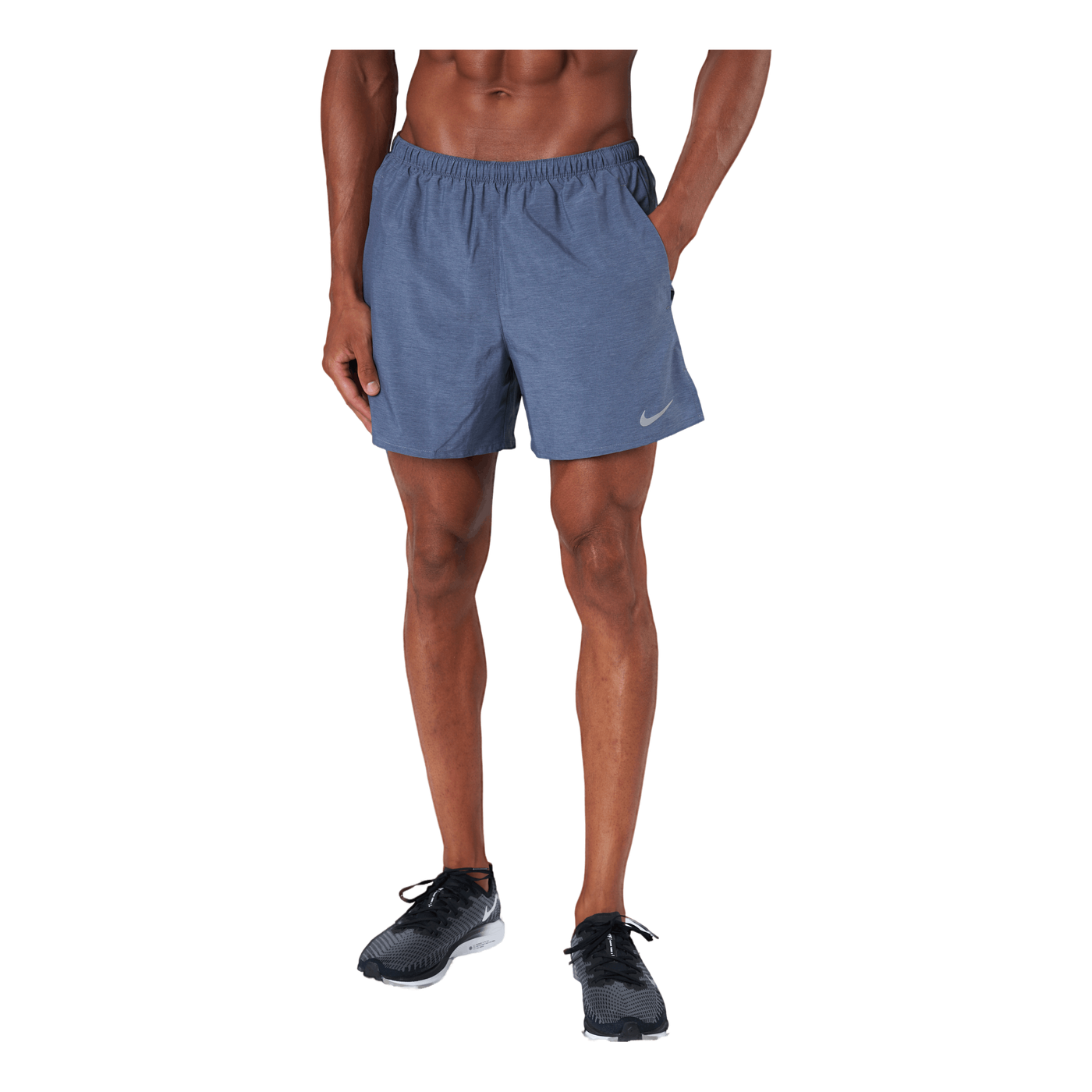 Nike Challenger Men's Brief-li Obsidian/htr/reflective Silv