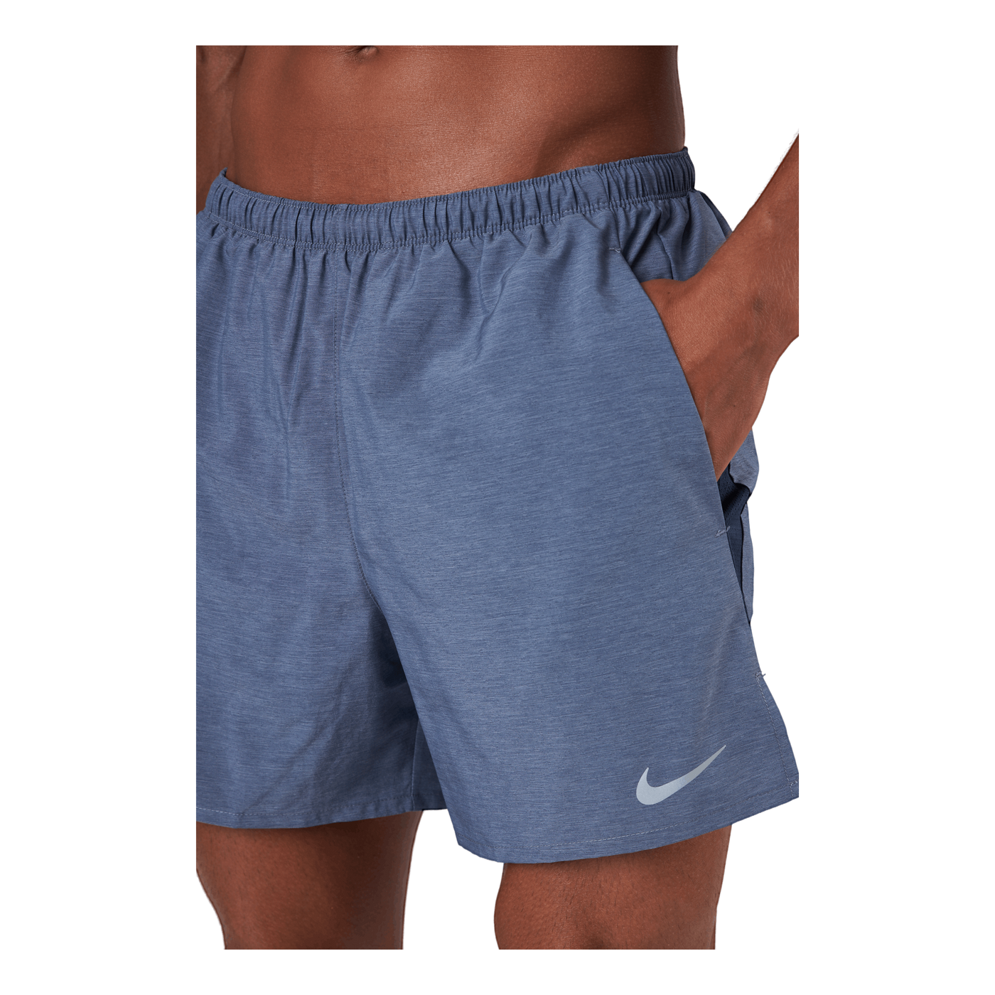Nike Challenger Men's Brief-li Obsidian/htr/reflective Silv