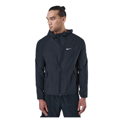 Repel Miler Men's Running Jacket BLACK/BLACK/REFLECTIVE SILV