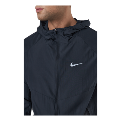 Repel Miler Men's Running Jacket BLACK/BLACK/REFLECTIVE SILV