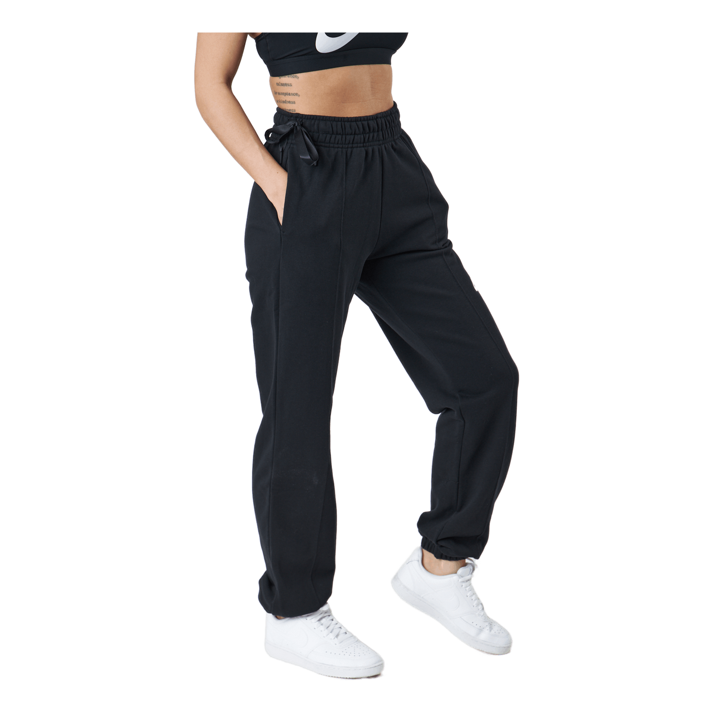 W Nsw Ft Flc Os Pant Dnc Black