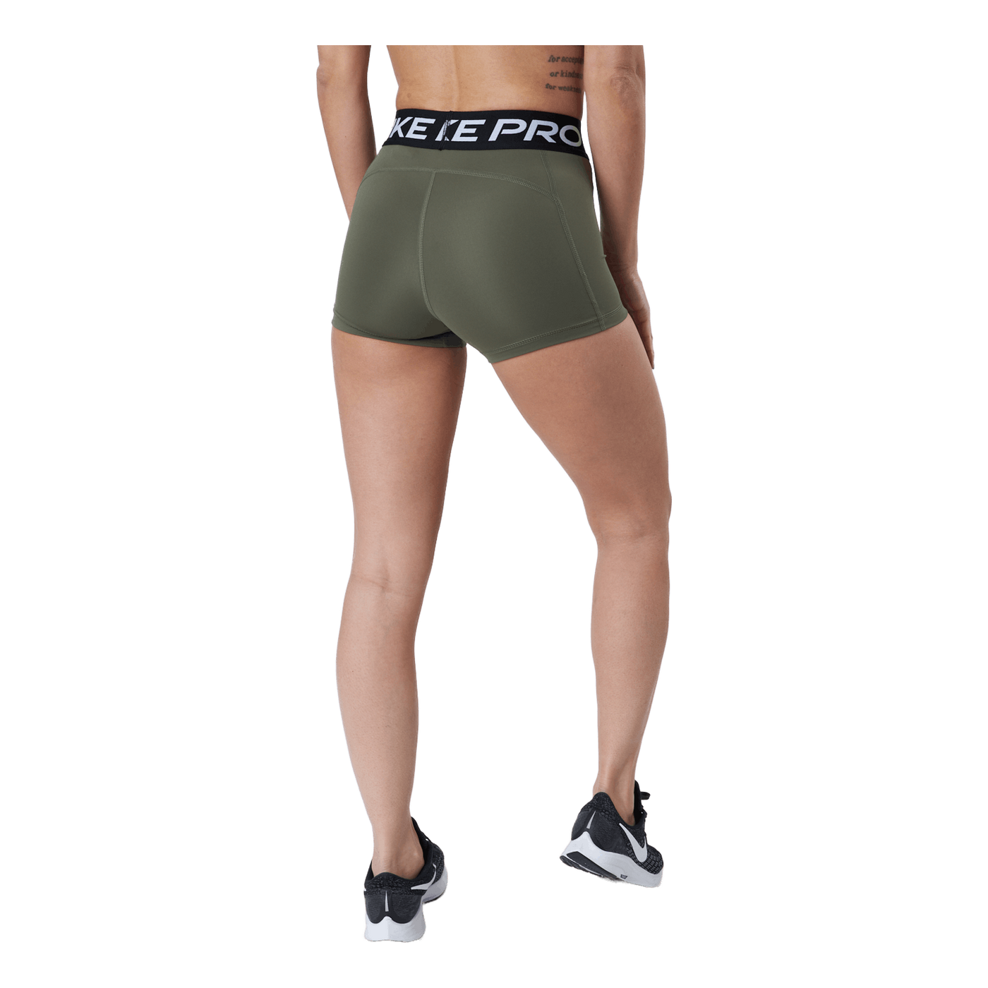 Nike Pro Women's 3" Shorts Medium Olive/black/black