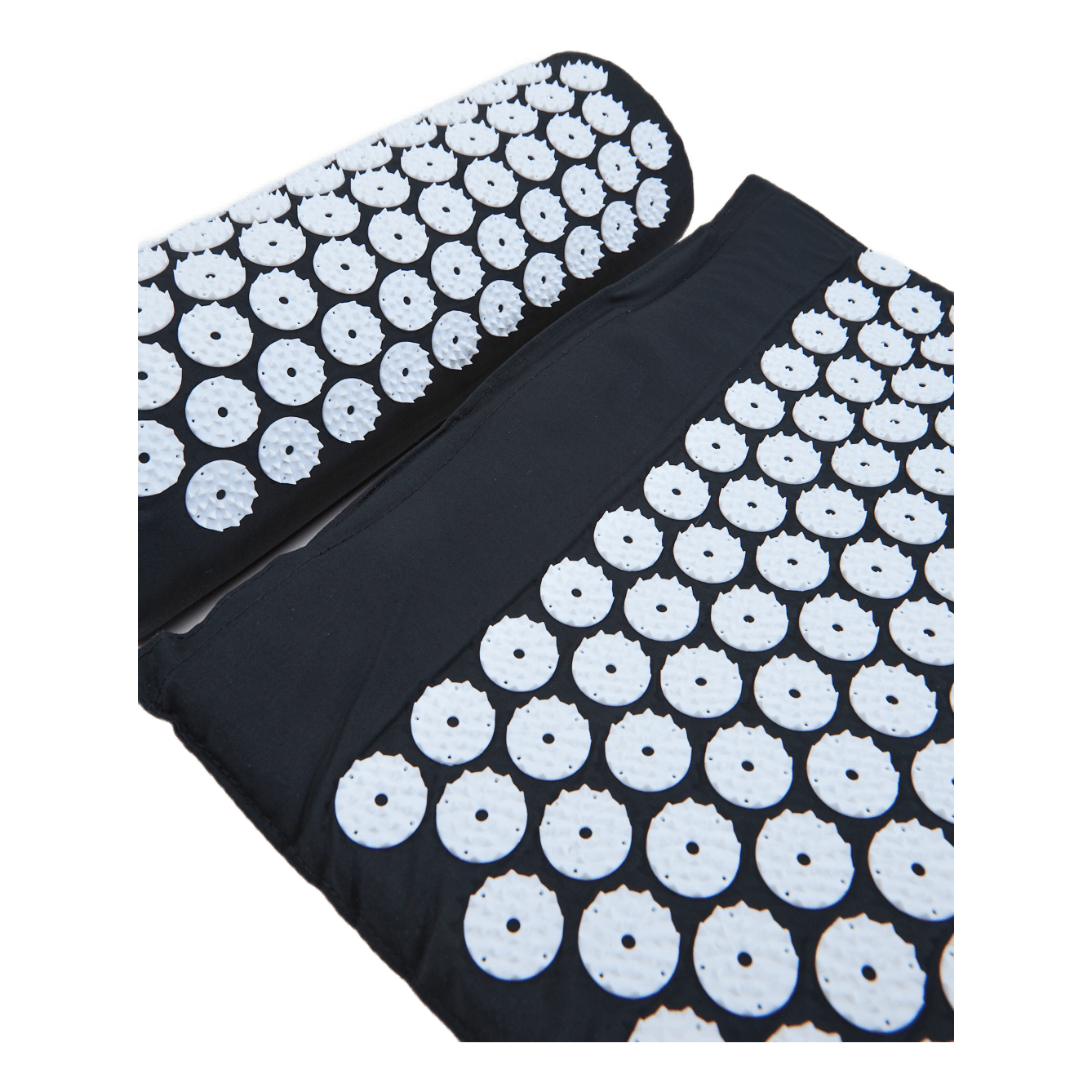 Acupressure Mat W/ Pillow Black