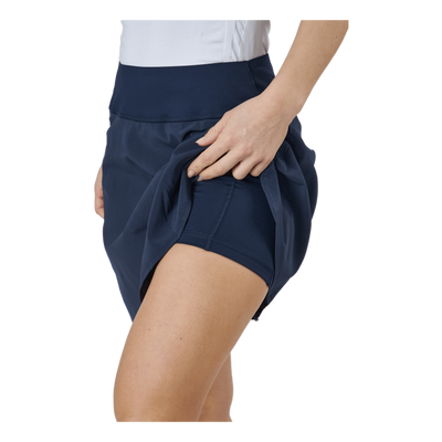 Pwrshape Solid Skirt Navy Blazer