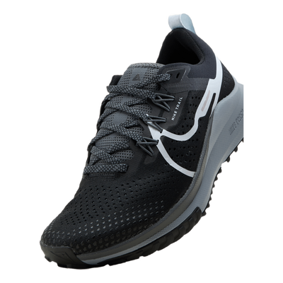 React Pegasus Trail 4 Women's Trail Running Shoes BLACK/AURA-DARK GREY-WOLF GREY