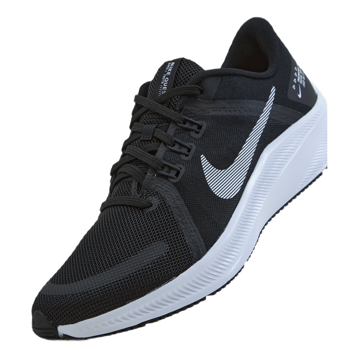 Nike Quest 4 Men's Running Sho Black/white-dk Smoke Grey