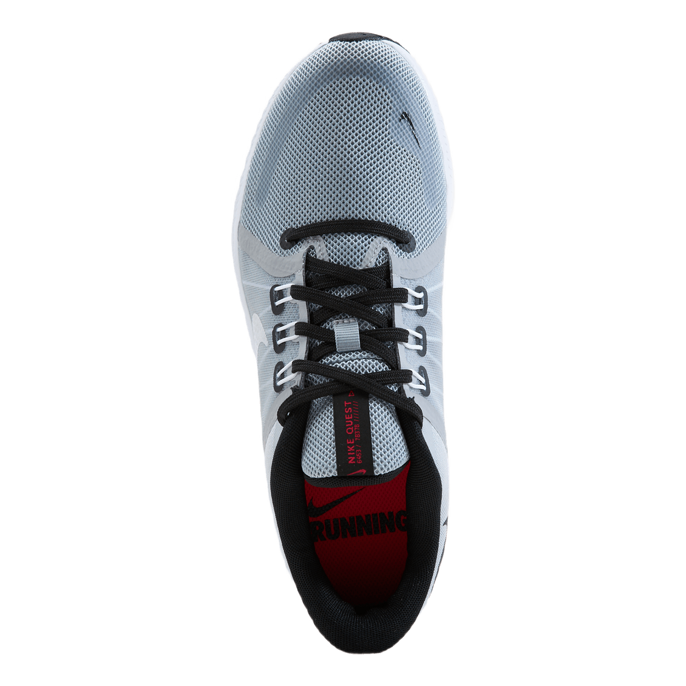 Nike Quest 4 Men's Running Sho Lt Smoke Grey/white-black-sire