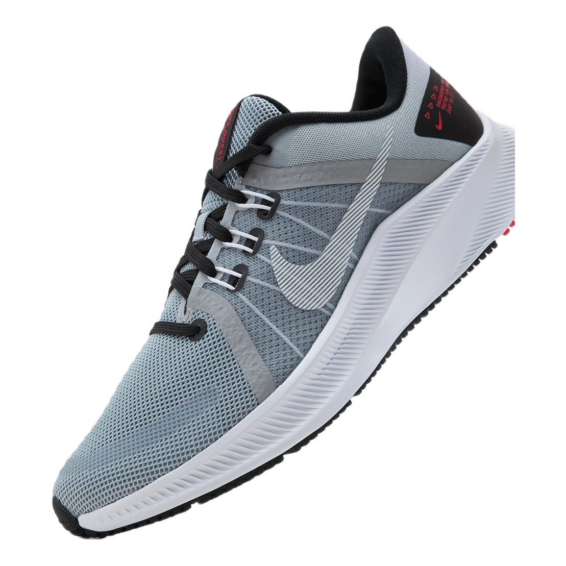 Nike Quest 4 Men's Running Sho Lt Smoke Grey/white-black-sire