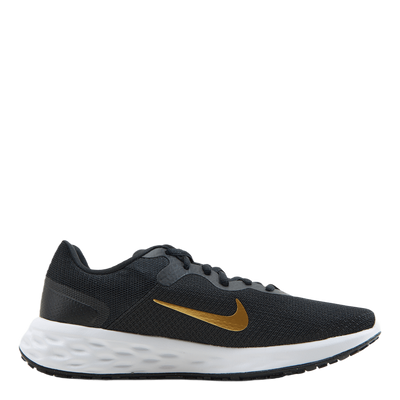 Nike Revolution 6 Next Nature  Black/metallic Gold-white