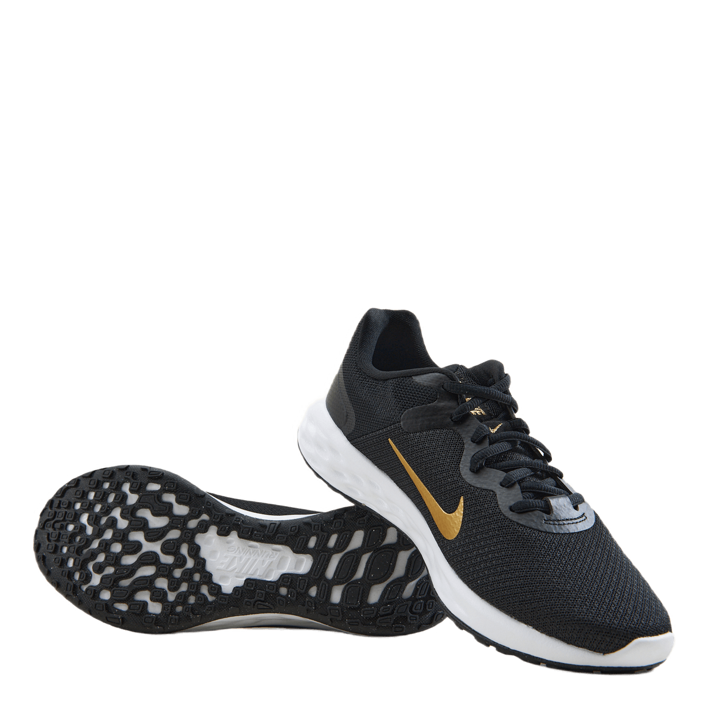 Nike Revolution 6 Next Nature  Black/metallic Gold-white