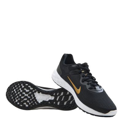 Nike Revolution 6 Next Nature  Black/metallic Gold-white