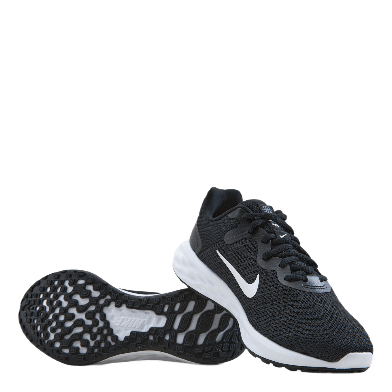 Revolution 6 Men's Running Shoes (Extra Wide) BLACK/WHITE-IRON GREY