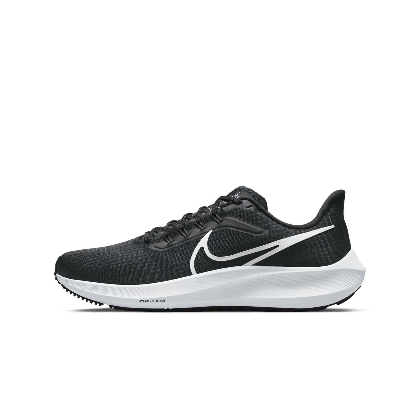 Air Zoom Pegasus 39 Men's Road Running Shoes BLACK/WHITE-DK SMOKE GREY