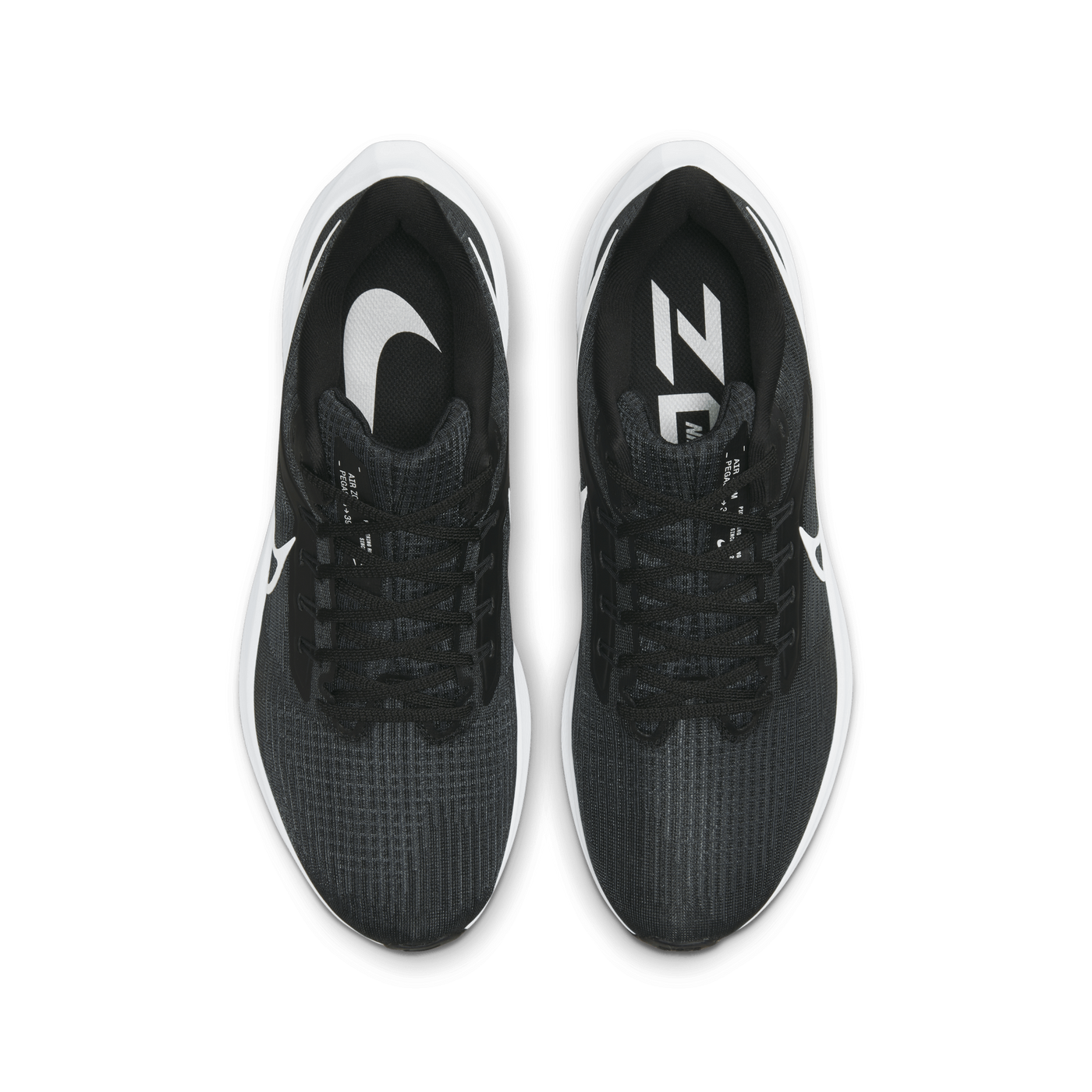 Air Zoom Pegasus 39 Men's Road Running Shoes BLACK/WHITE-DK SMOKE GREY