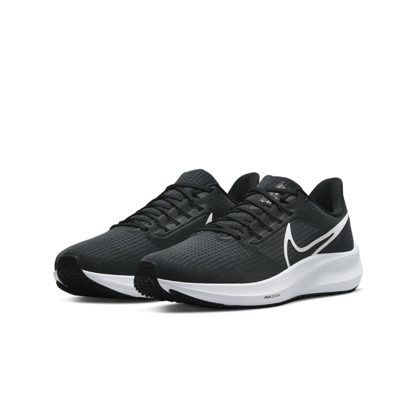 Air Zoom Pegasus 39 Men's Road Running Shoes BLACK/WHITE-DK SMOKE GREY