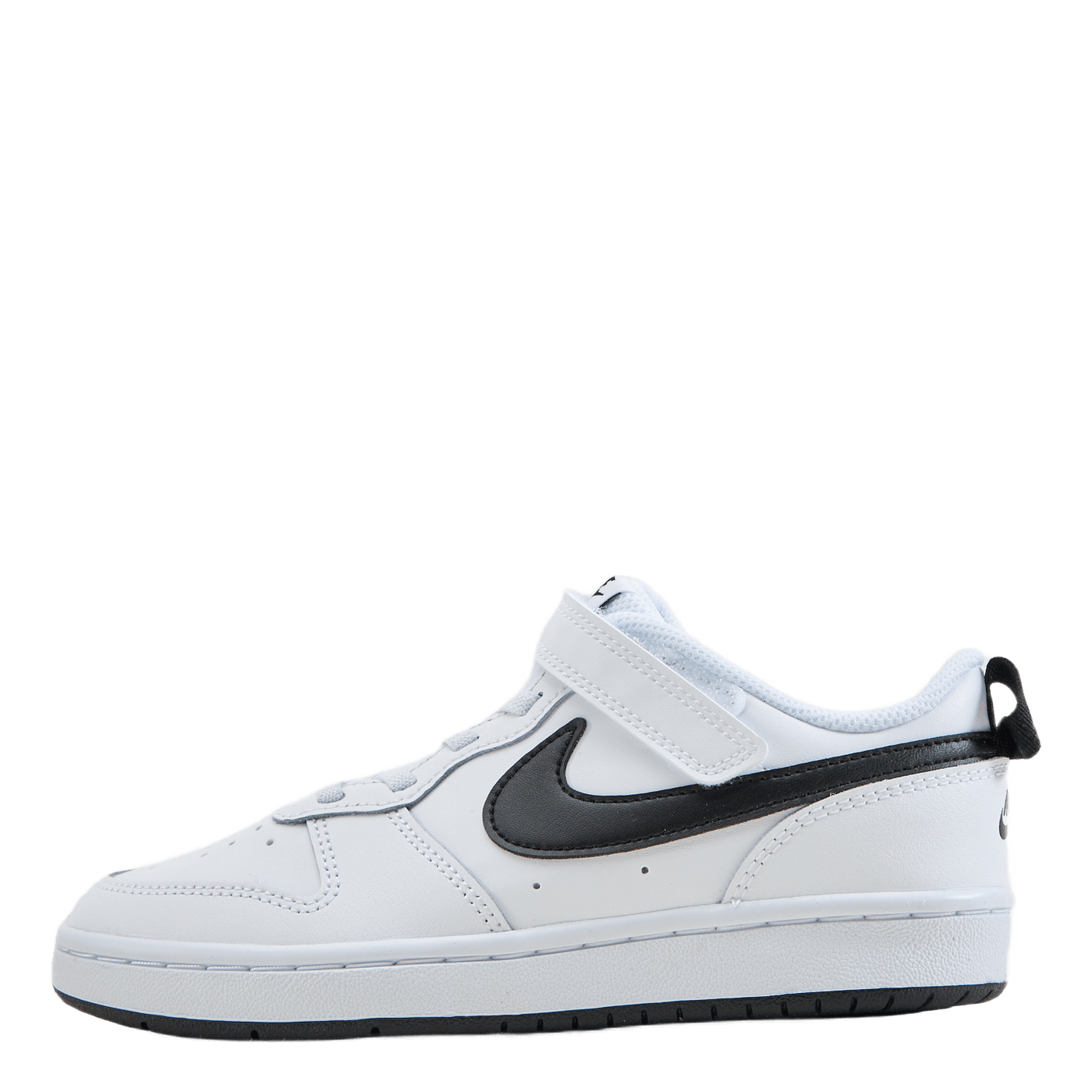 Court Borough Low 2 Little Kids' Shoes WHITE/BLACK