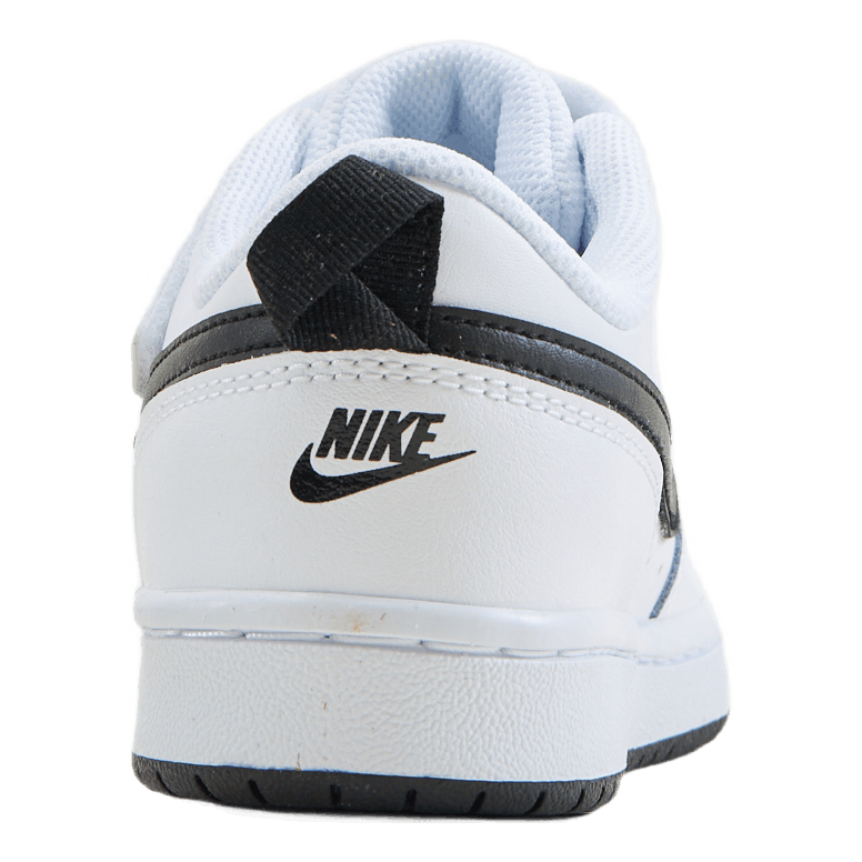 Court Borough Low 2 Little Kids' Shoes WHITE/BLACK