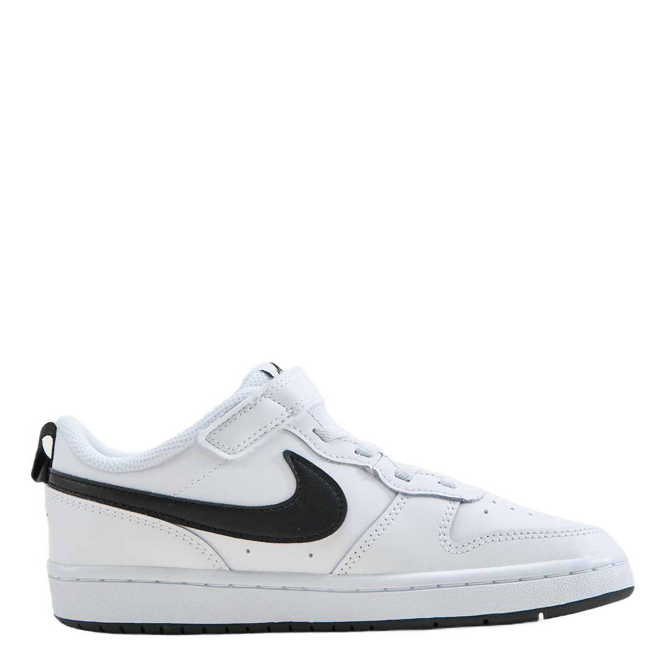 Court Borough Low 2 Little Kids' Shoes WHITE/BLACK