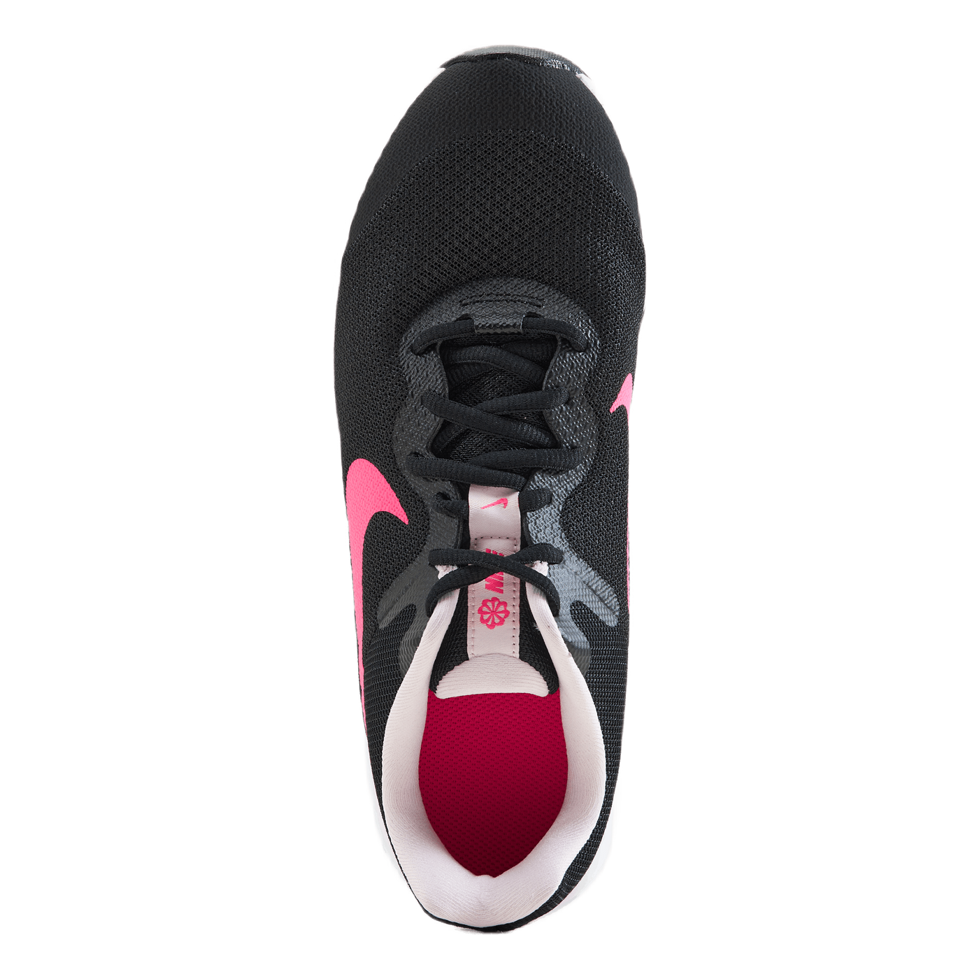 Revolution 6 Big Kids' Road Running Shoes BLACK/HYPER PINK-PINK FOAM