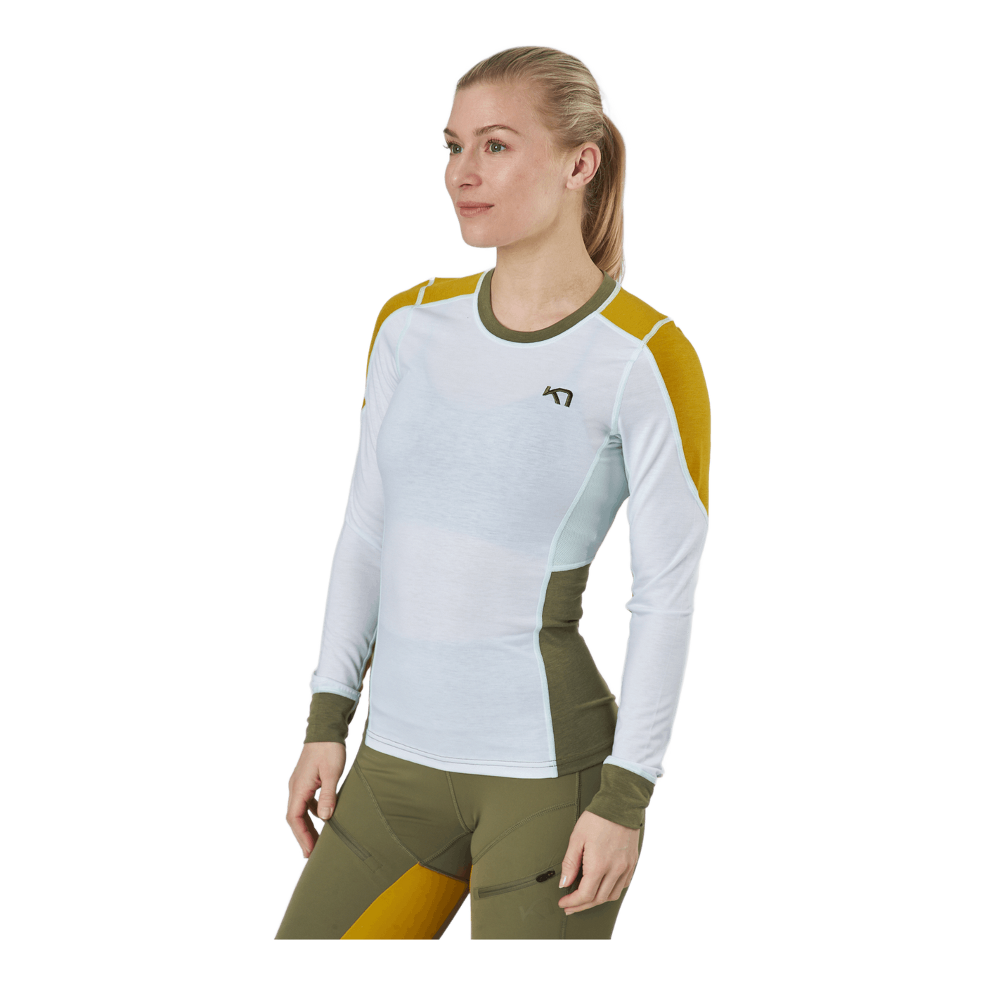 Sanne Hiking Long Sleeve Bwhite