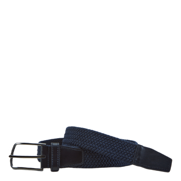 Woven Golf Belt Z05 Navy