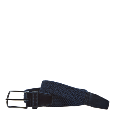 Woven Golf Belt Z05 Navy