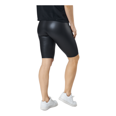 Pcnew Shiny Cycle Shorts Black
