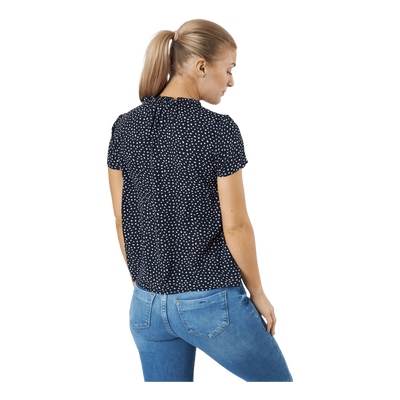 Onlsonja Life S/s V-neck Top P Night Sky