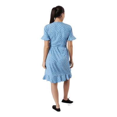 Onlolivia S/s Wrap Dress Wvn Allure