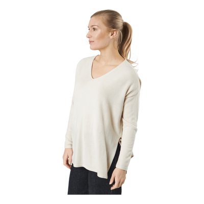 Onlamalia L/s V-neck Pullover  Pumice Stone