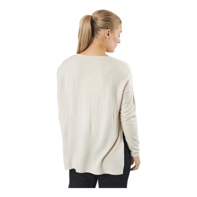 Onlamalia L/s V-neck Pullover  Pumice Stone