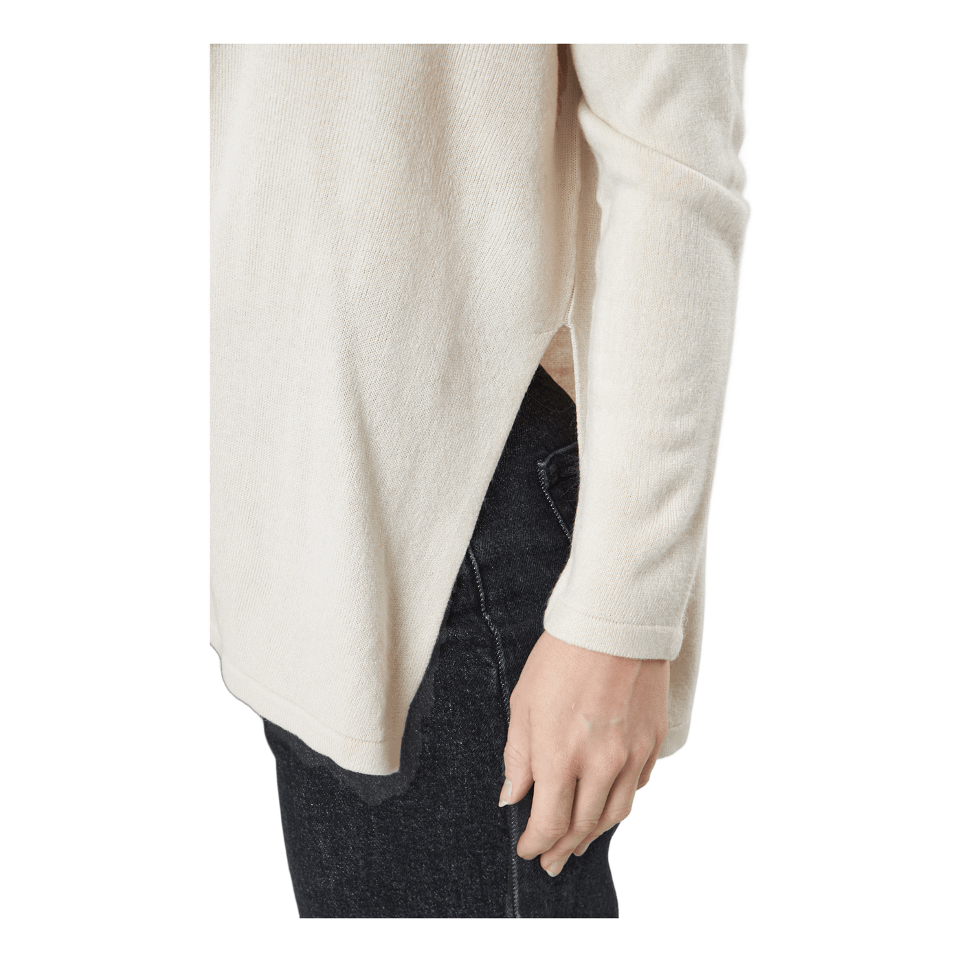 Onlamalia L/s V-neck Pullover  Pumice Stone