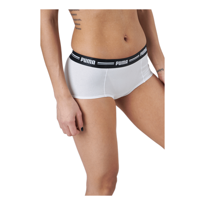 Puma Women Mini Short 2p Pack White / White