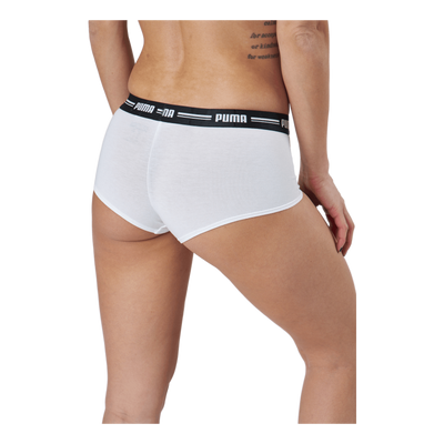 Puma Women Mini Short 2p Pack White / White