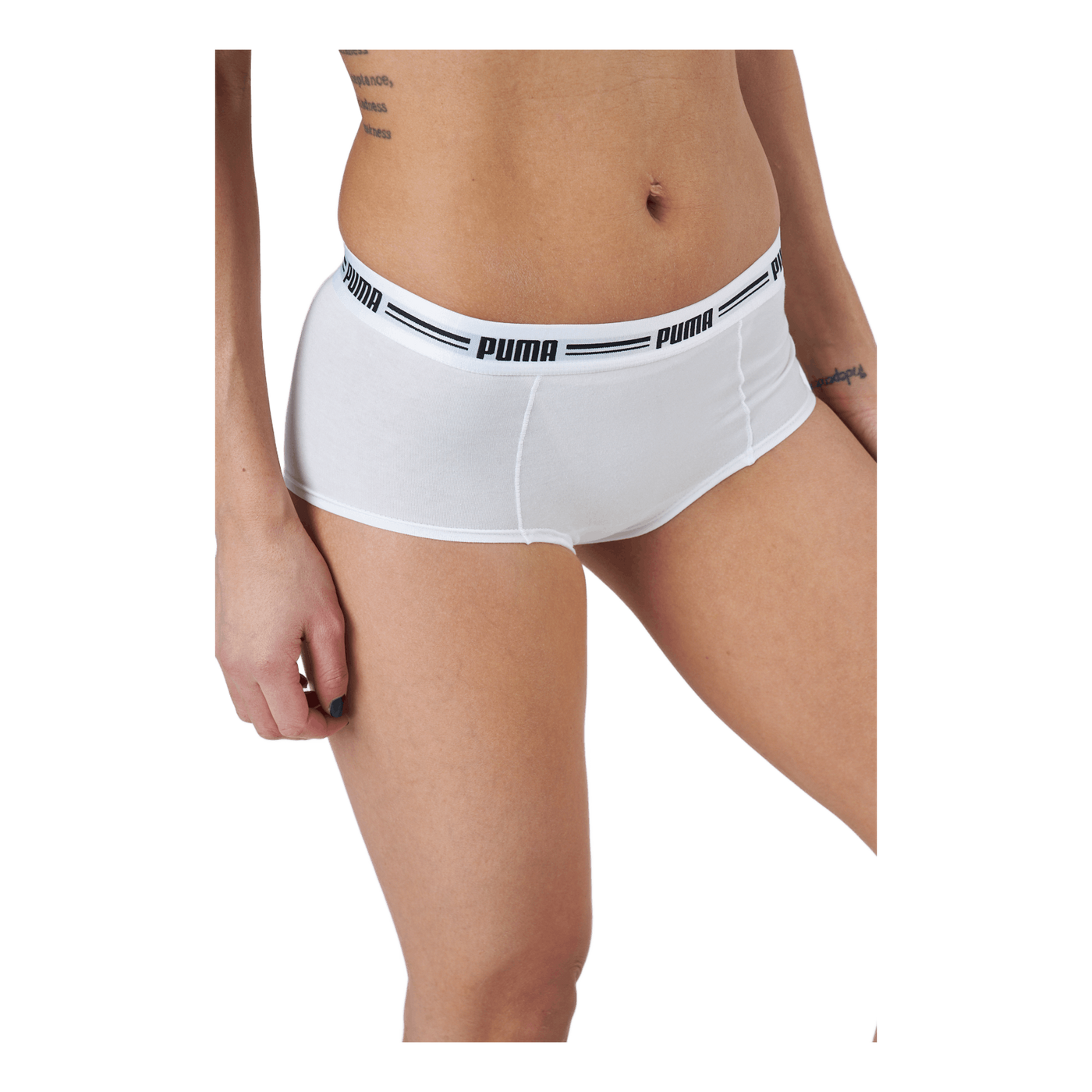 Puma Women Mini Short 2p Pack White / White